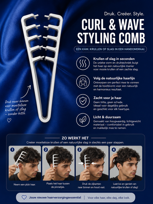 De JDB Curl & Wave Comb